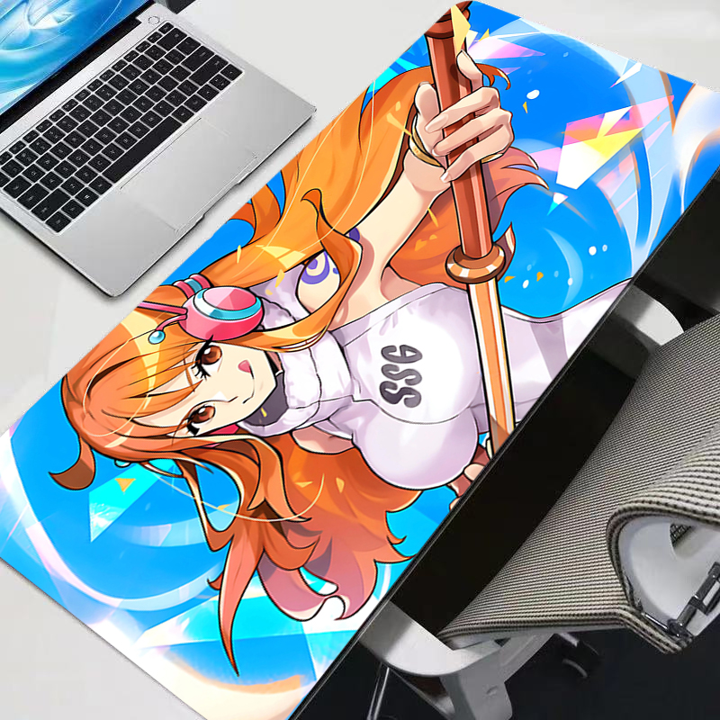Gaming Keyboard Theme - Mouse Pad Gamer One Piece Nami