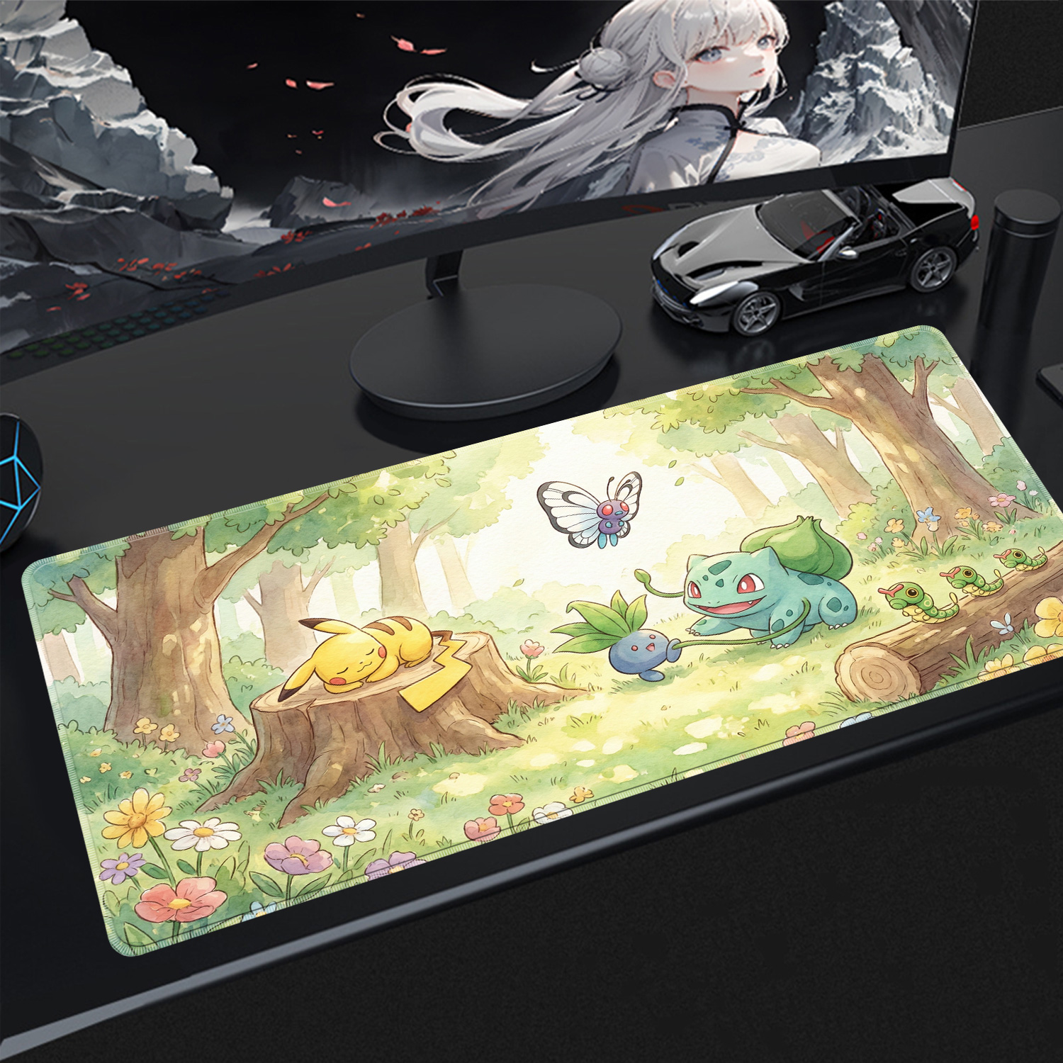 Gaming Keyboard Esports - Kawaii Mouse Pad Gaming PC Accessories