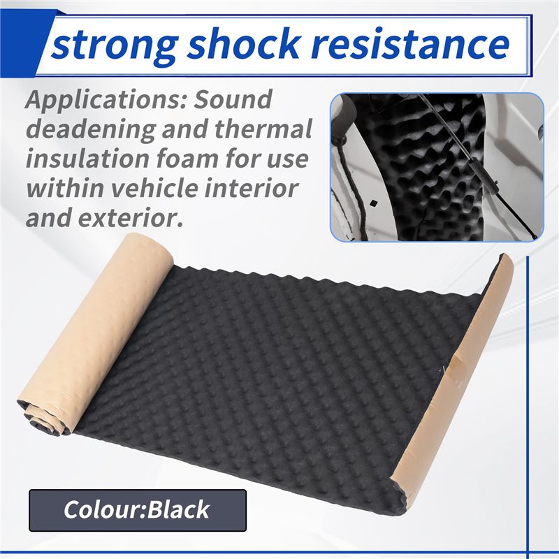 Durable-Car Sound Deadening Ma - مراجعة Foam Dampener Sheet وسعره