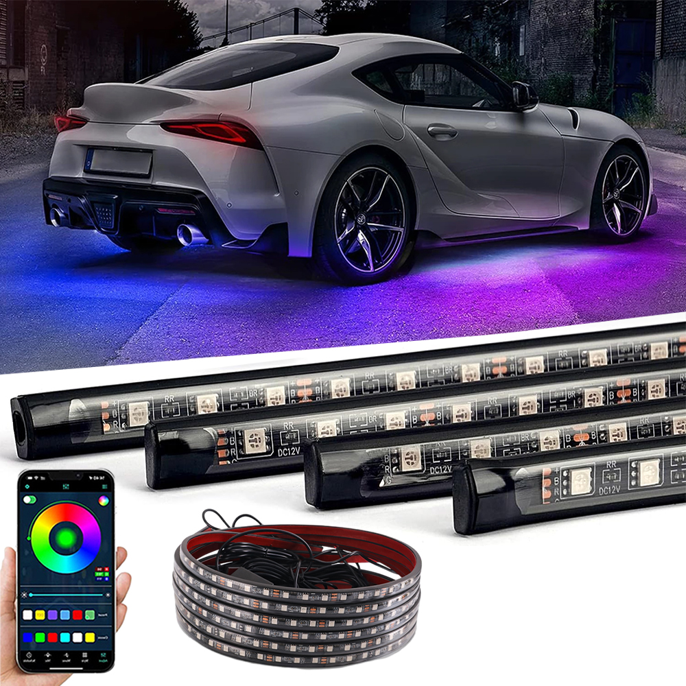 Car Underglow LED Lights Strip - مراجعة Rgb Underglow Strip وسعره