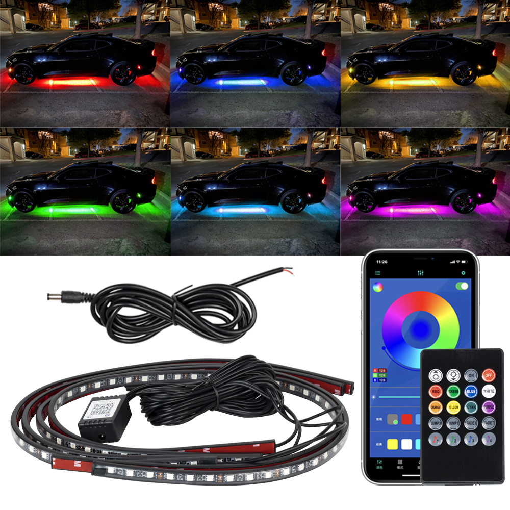 Car Underglow Flexible LED Str - مراجعة Rgb Underglow Strip وسعره