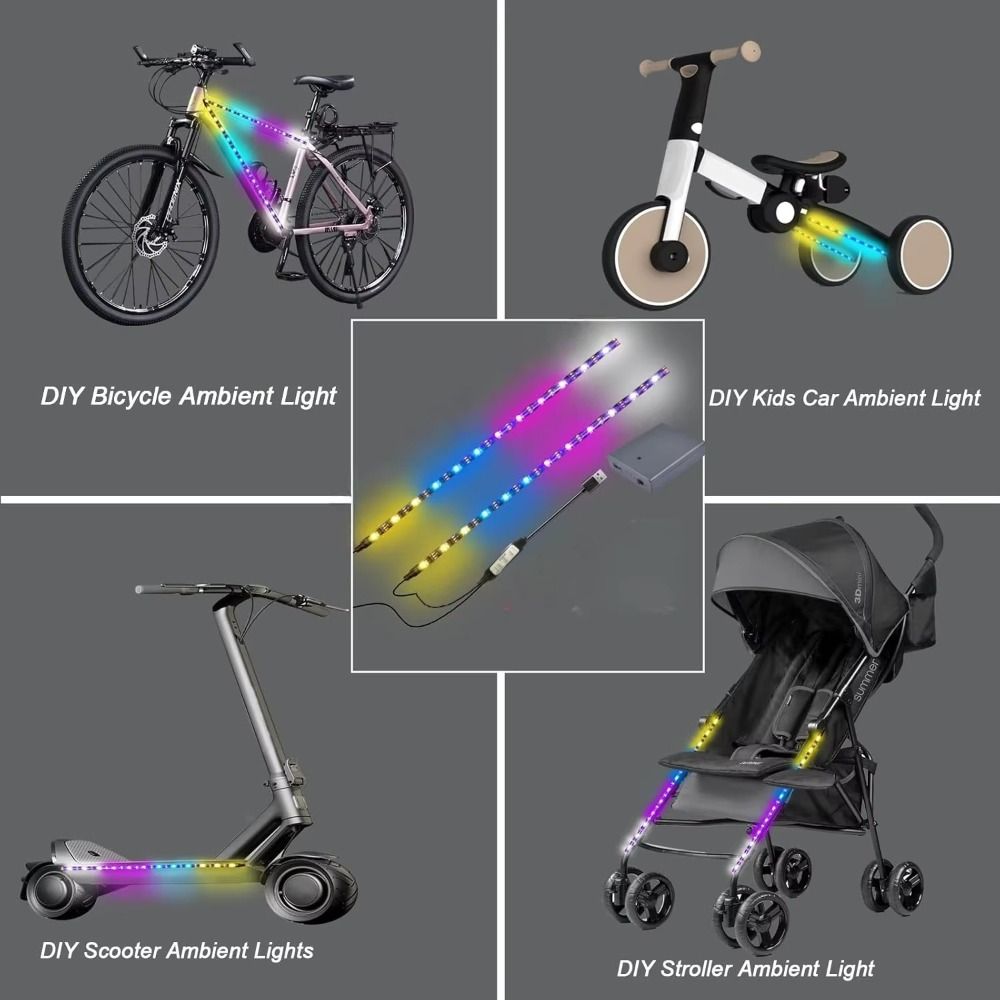 Creative Battery Powered Scoot - مراجعة Rgb Underglow Strip وسعره