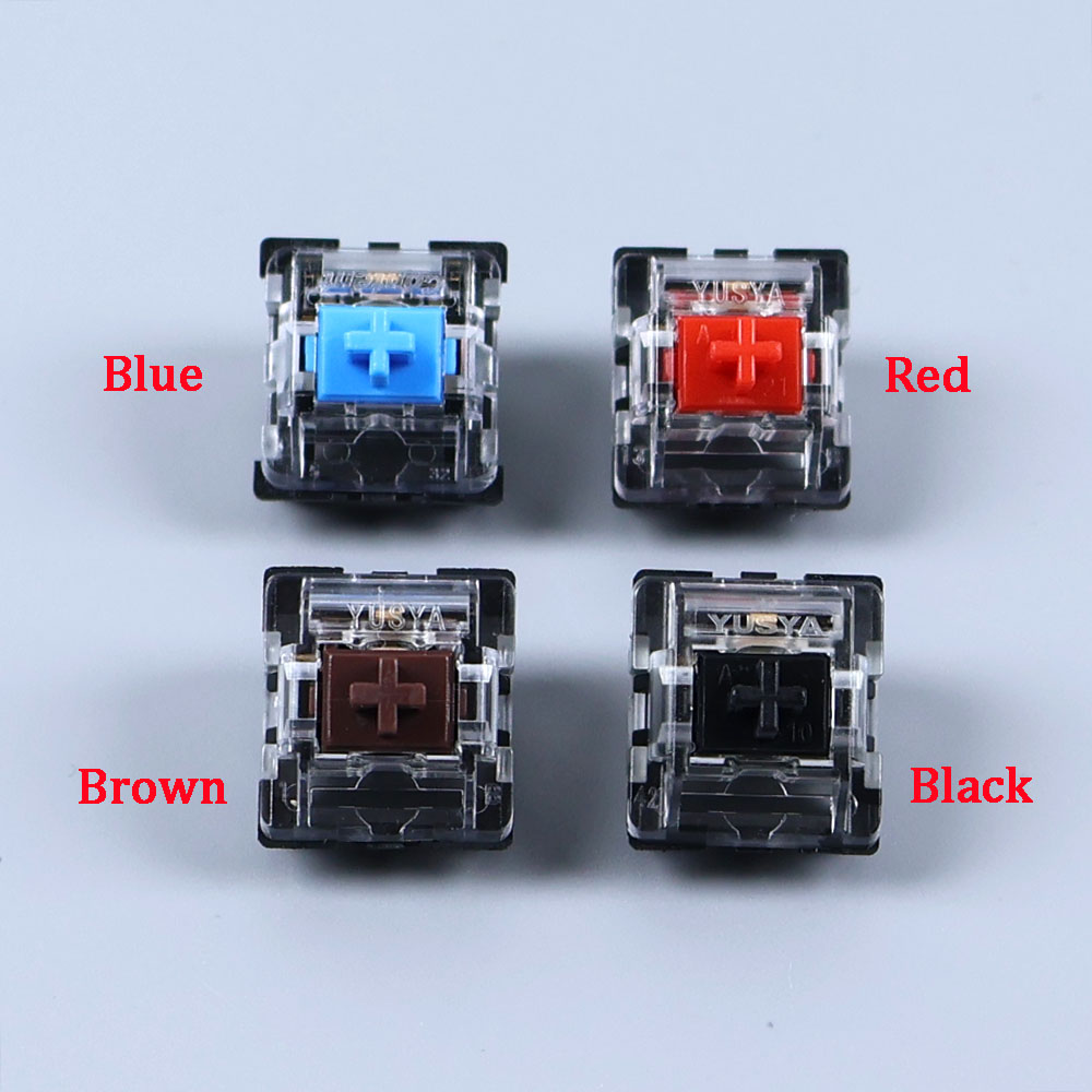 2Pin Clicky Linear Tactile Sil - مراجعة Gaming Keyboard Blue Switches وسعره