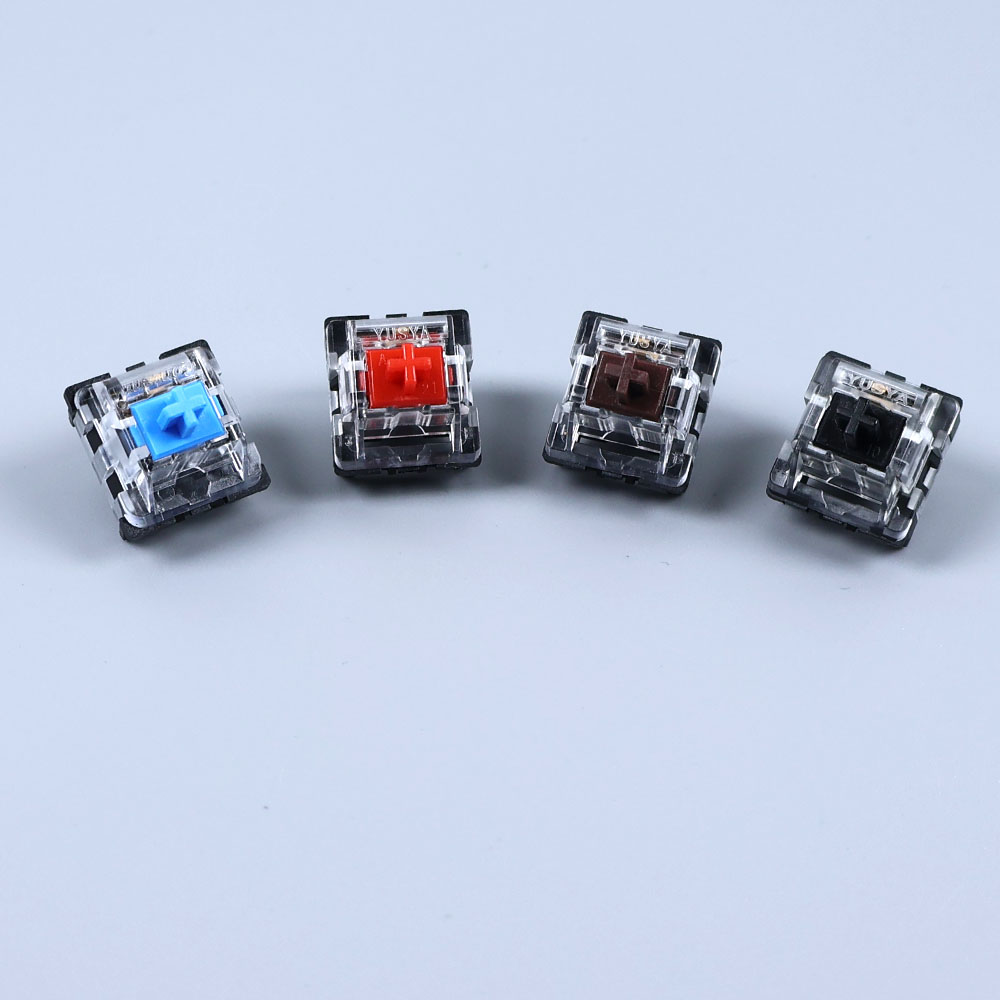 2Pin Clicky Linear Tactile Sil - مراجعة Gaming Keyboard Blue Switches وسعره