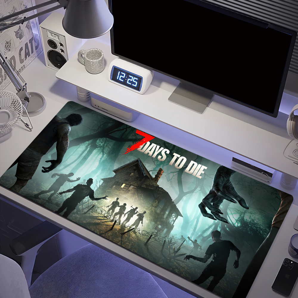 7 Days to Die Mouse Pad Desk M - مراجعة Gaming Keyboard Ergonomic وسعره