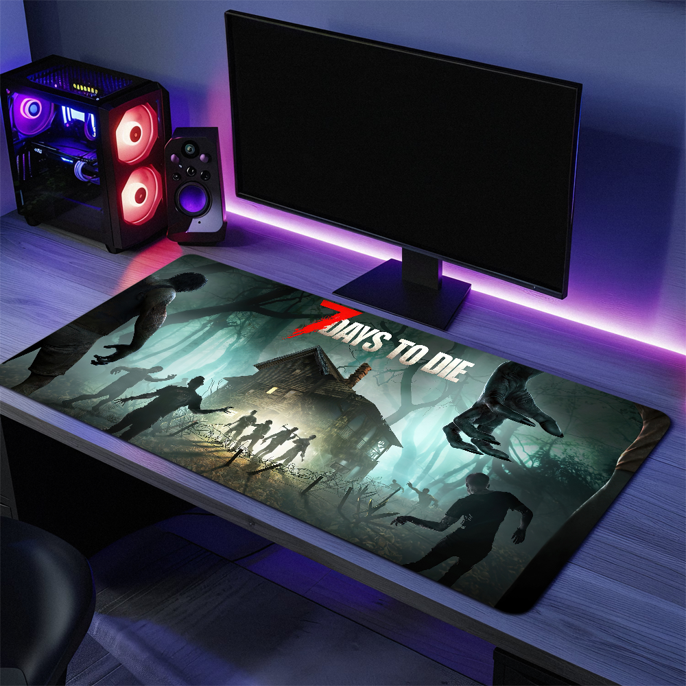 7 Days to Die Mouse Pad Desk M - مراجعة Gaming Keyboard Ergonomic وسعره