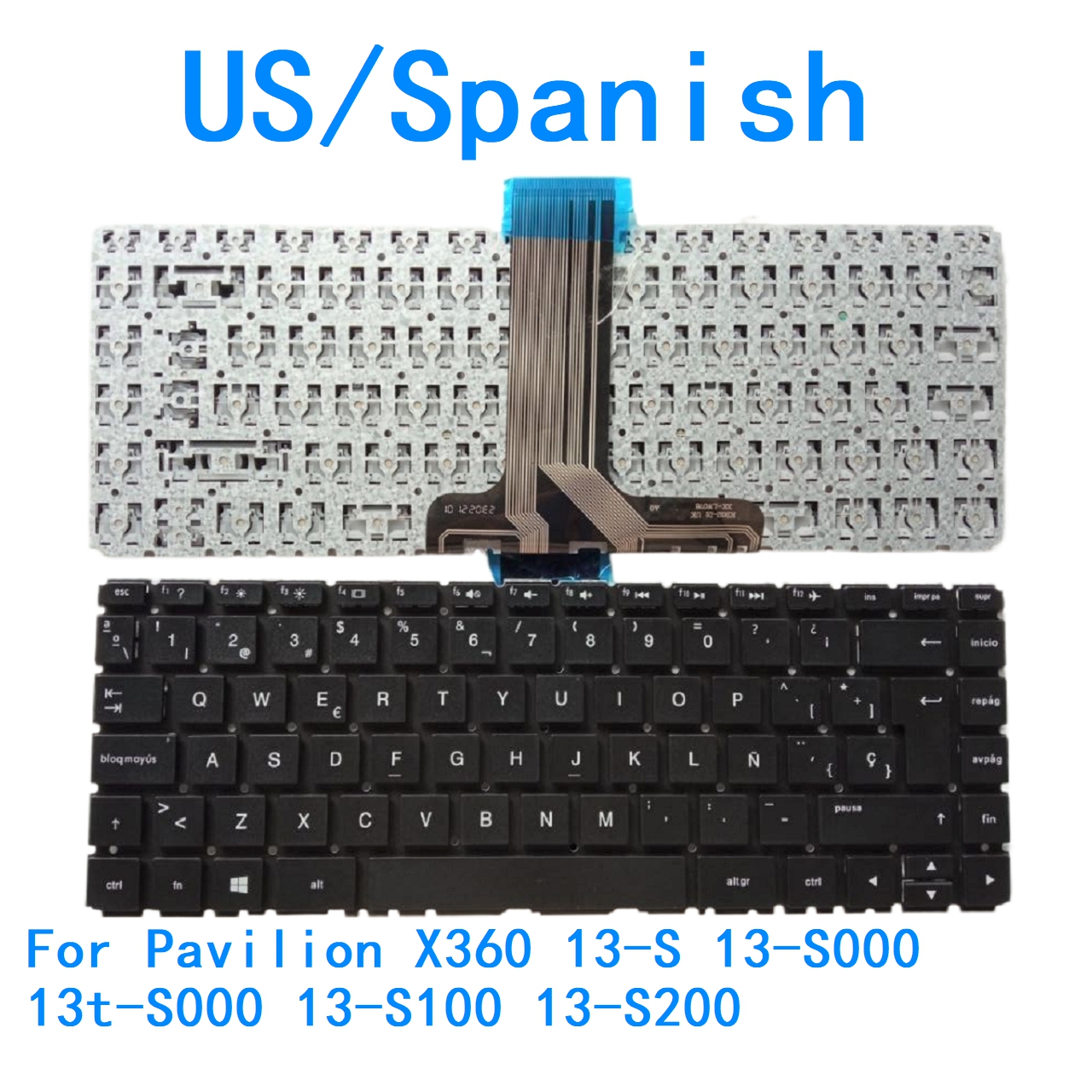 New US Spanish Language  Keybo - مراجعة Gaming Keyboard E Yooso وسعره