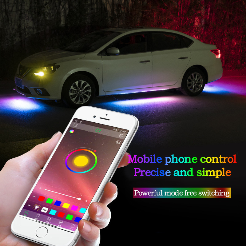 Car Flexible Underglow Strip L - مراجعة Rgb Underglow Strip وسعره