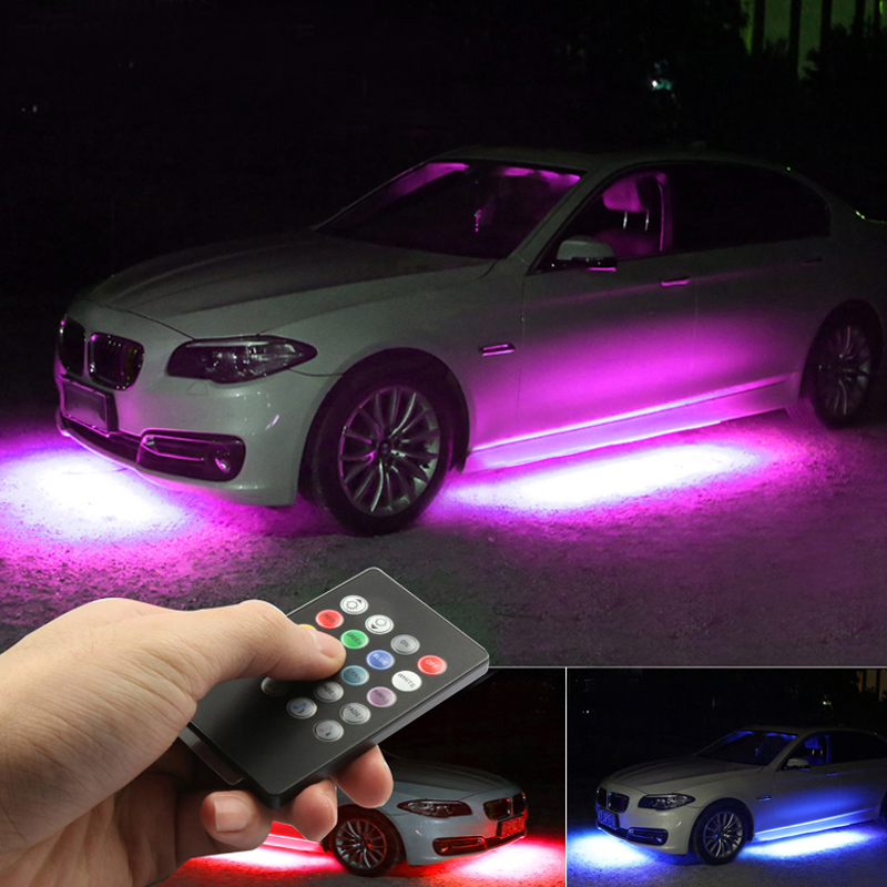 Under Car LED Lights Underglow - مراجعة Rgb Underglow Strip وسعره