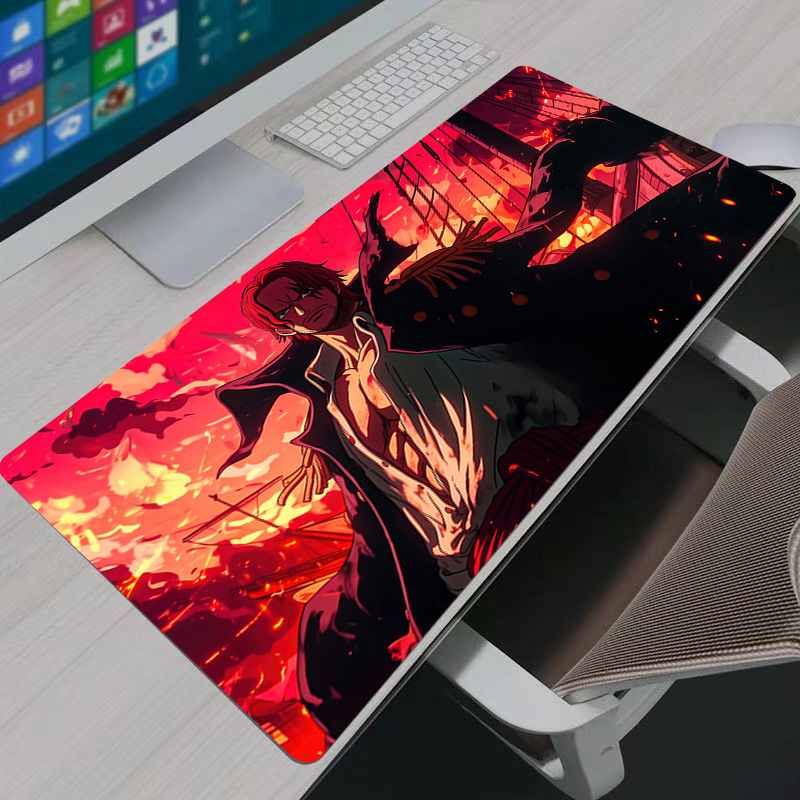 One Piece Shanks Mouse Pad Lar - مراجعة Gaming Keyboard Theme وسعره