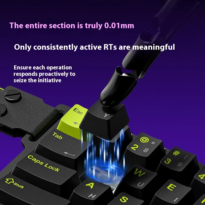 FURYCUBE M30 HE Hall Effect Ga - مراجعة Gaming Keyboard Half وسعره