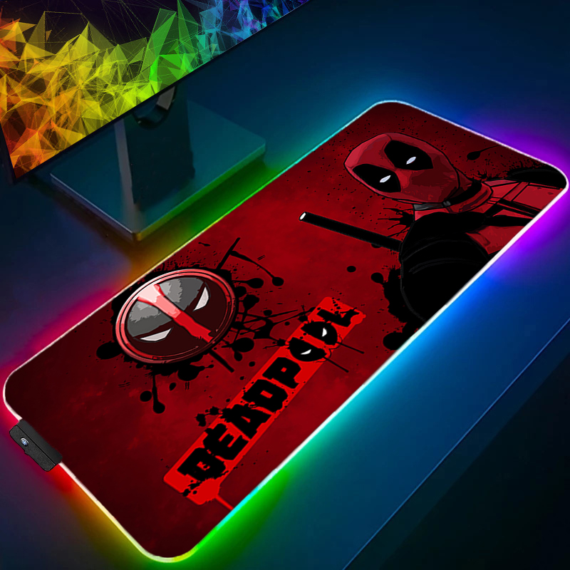 LED Mouse Pad Gaming Backlight - مراجعة Gaming Keyboard Esports وسعره