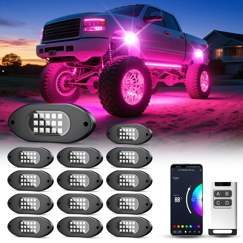 Symphony LED Car Underglow Lig - مراجعة Rgb Underglow Strip وسعره