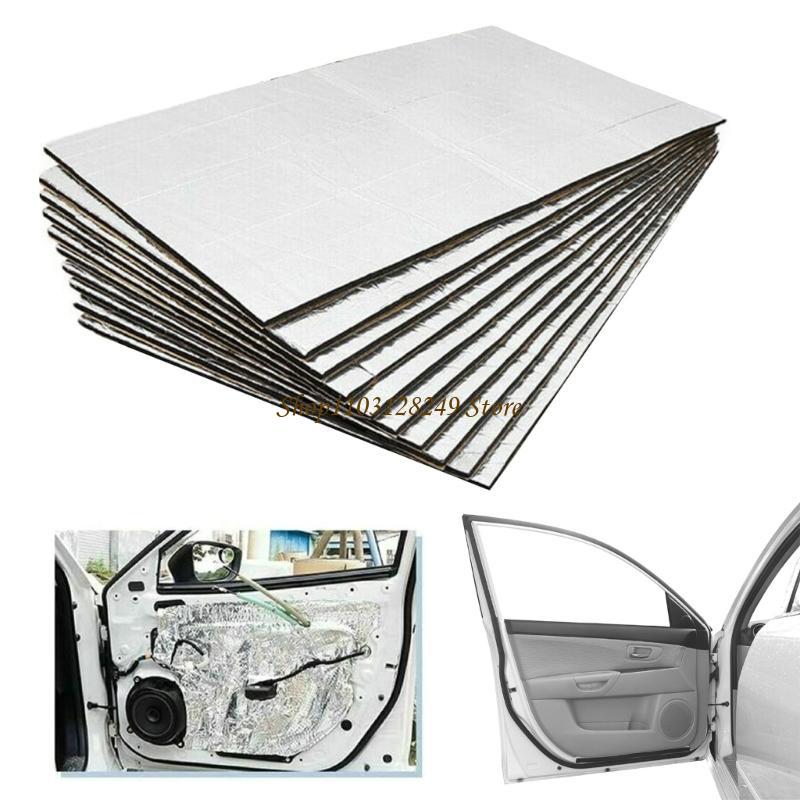 10Pcs Car Soundproofing Foam M - مراجعة Foam Dampener Sheet وسعره