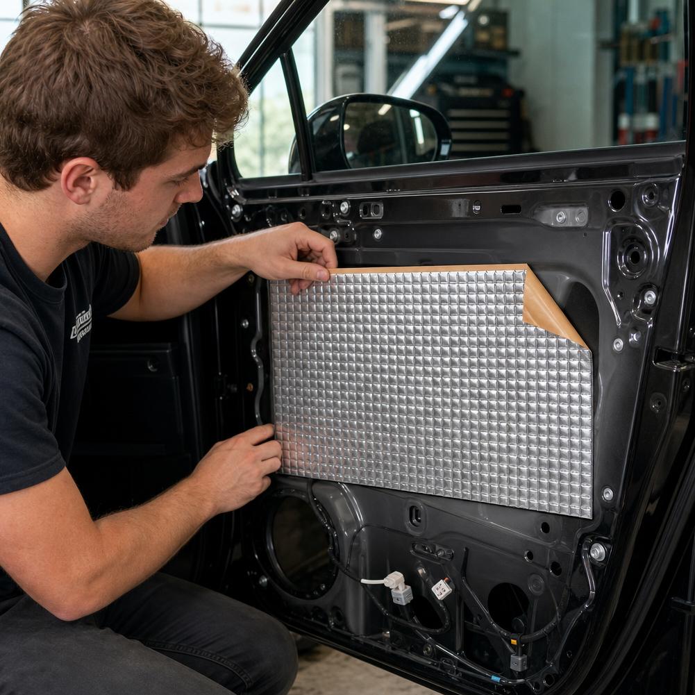 Car Sound Deadening Mat Butyl  - مراجعة Foam Dampener Sheet وسعره