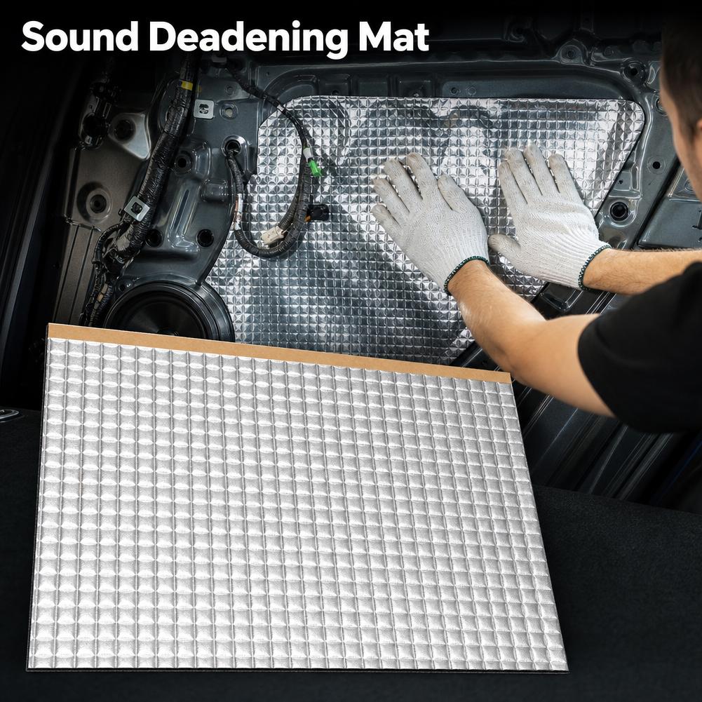 Car Sound Deadening Mat Butyl  - مراجعة Foam Dampener Sheet وسعره