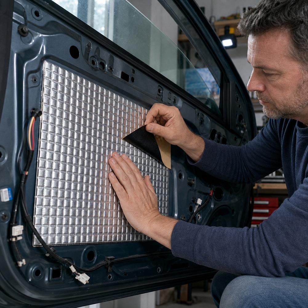 Car Sound Deadening Mat Butyl  - مراجعة Foam Dampener Sheet وسعره