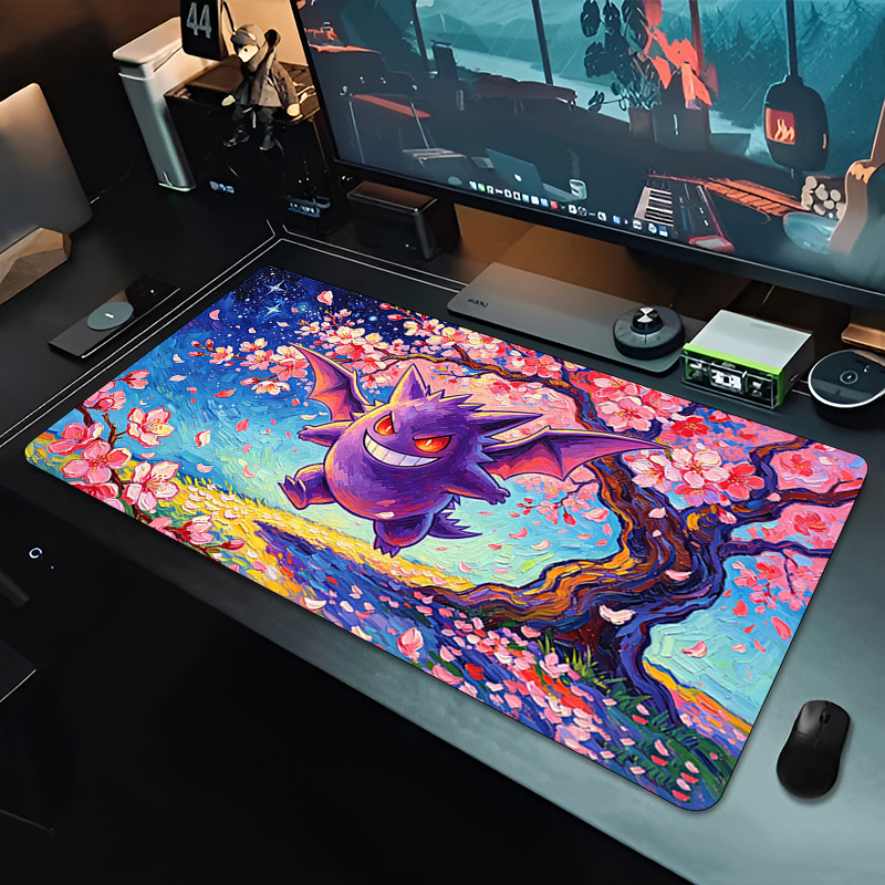 Mouse Pad sakura Gengar Gaming - مراجعة Gaming Keyboard Esports وسعره