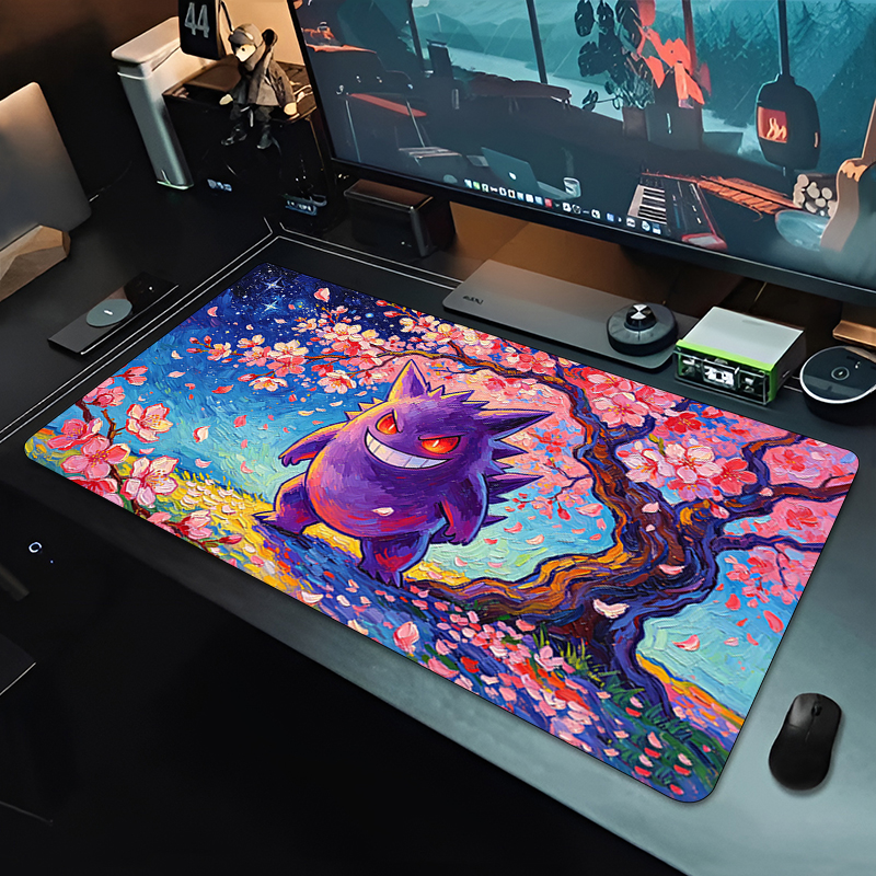 Mouse Pad sakura Gengar Gaming - مراجعة Gaming Keyboard Esports وسعره