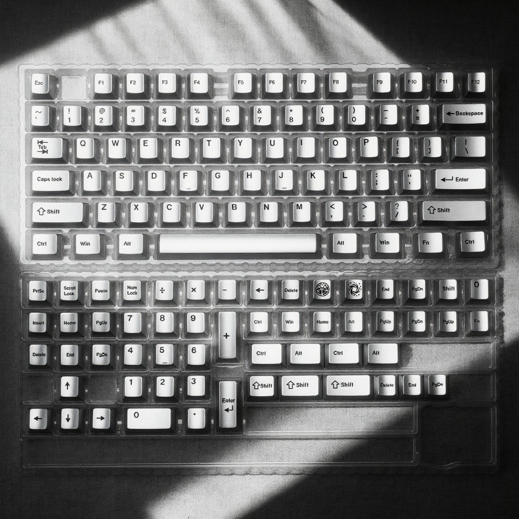 Silver Metallic Paint Small Fu - مراجعة Gaming Keyboard Extension وسعره