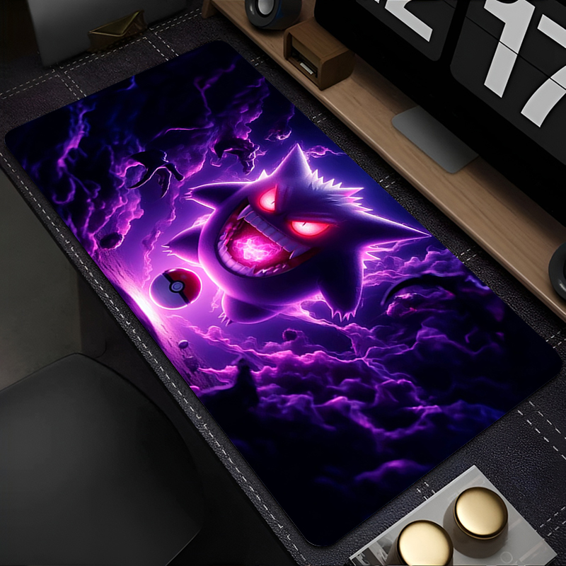 Rubber PC Mousepad Pokemon Gen - مراجعة Gaming Keyboard Esports وسعره