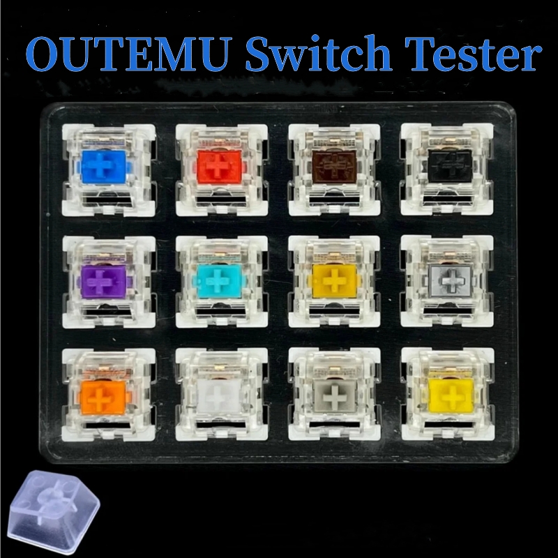 Outemu Switches Tester for Mec - مراجعة Gaming Keyboard Blue Switches وسعره