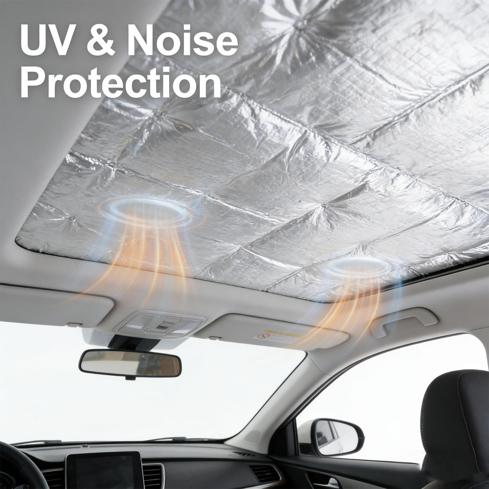 Car Sound Insulation Mat 5/10m - مراجعة Foam Dampener Sheet وسعره