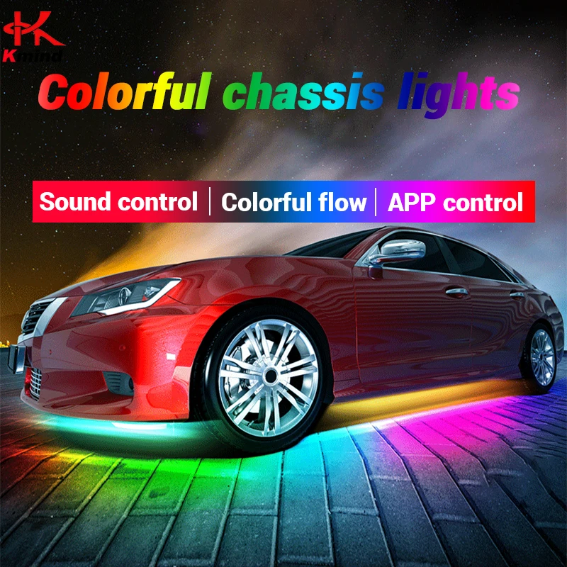 Car Underglow Neon LED Lights  - مراجعة Rgb Underglow Strip وسعره