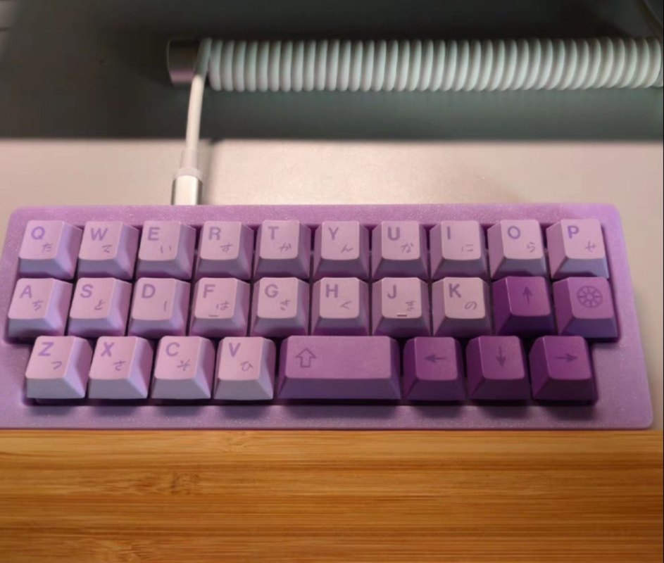 MiFuny Alpha28 Mini Keyboard K - مراجعة Gaming Keyboard Half وسعره