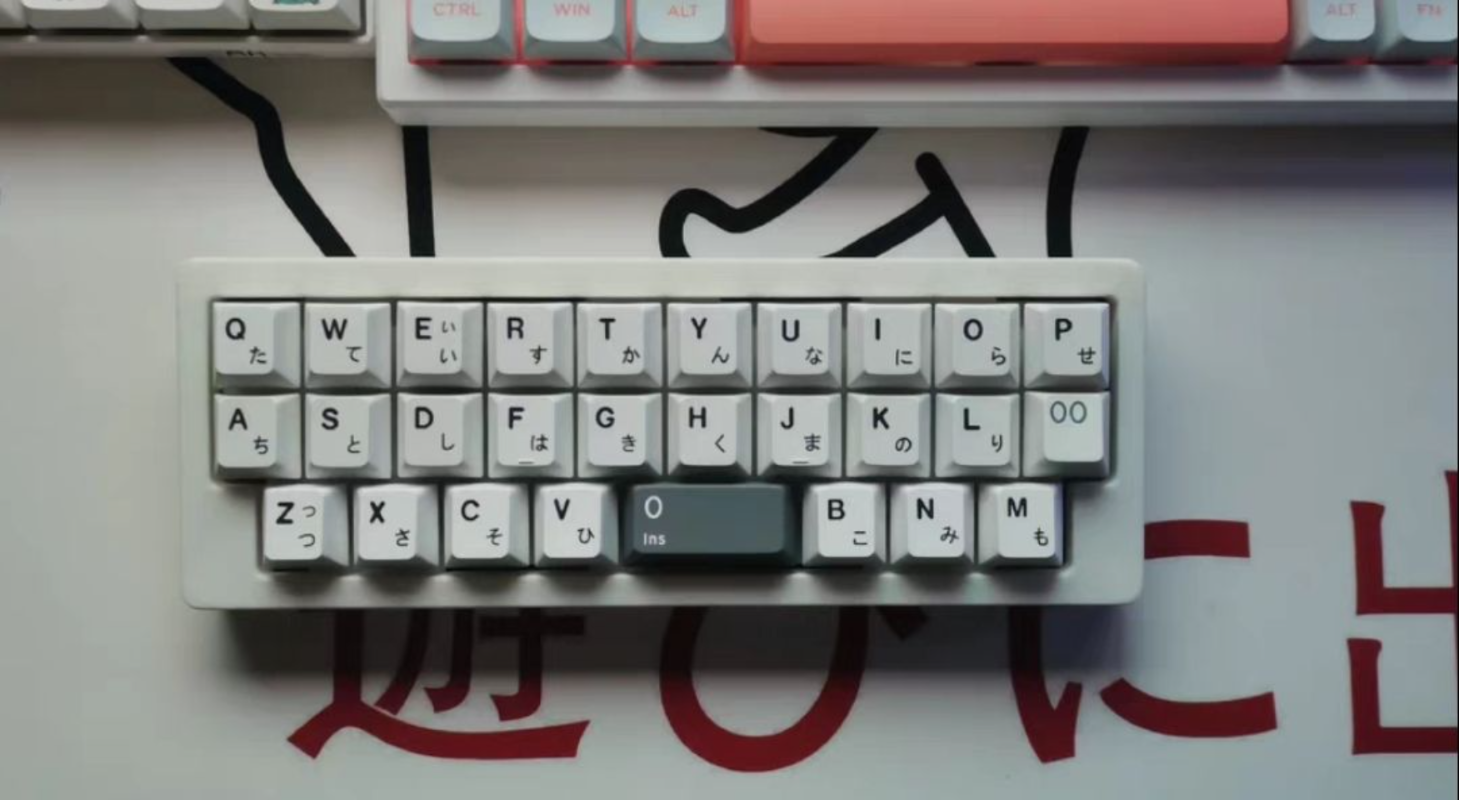 MiFuny Alpha28 Mini Keyboard K - مراجعة Gaming Keyboard Half وسعره