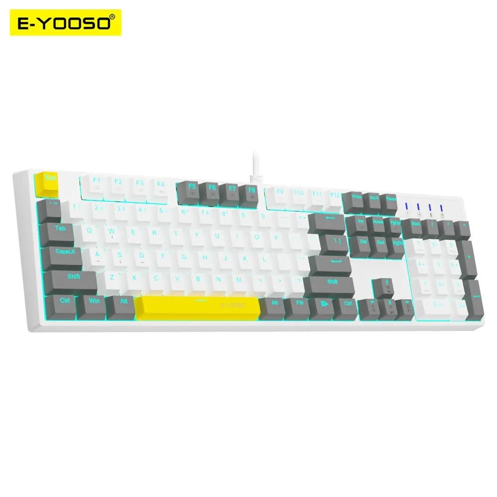 E-YOOSO Z14 USB Mechanical Gam - مراجعة Gaming Keyboard E Yooso وسعره