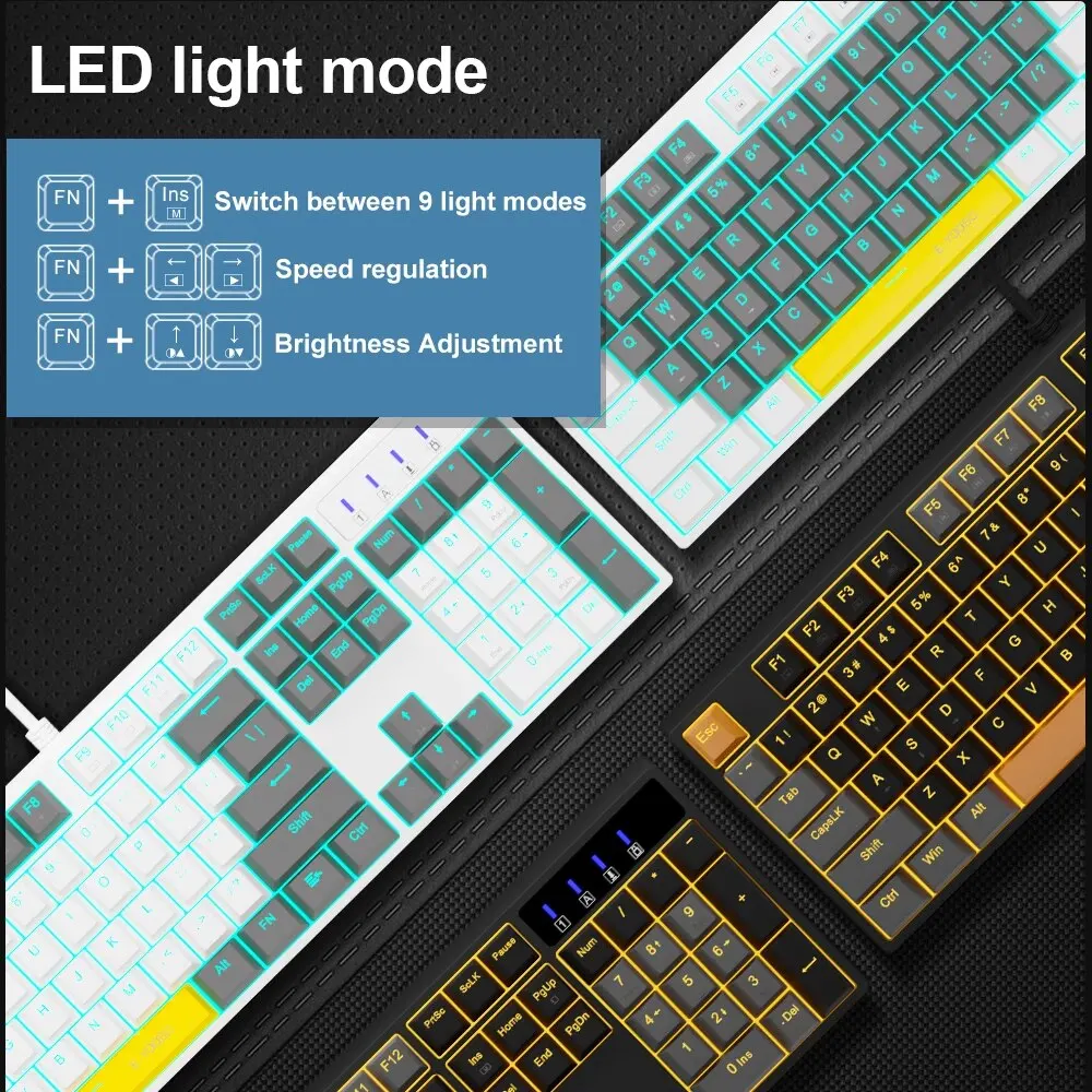 E-YOOSO Z14 USB Mechanical Gam - مراجعة Gaming Keyboard E Yooso وسعره