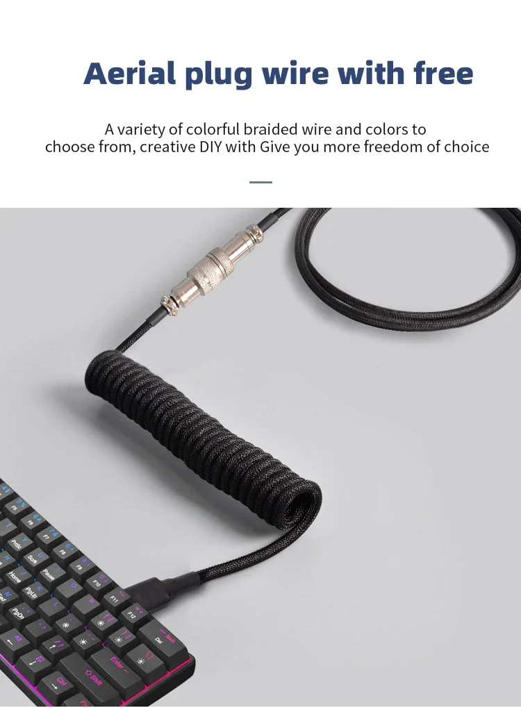Type-C USB Port, Aviator Coili - مراجعة Gaming Keyboard Extension وسعره