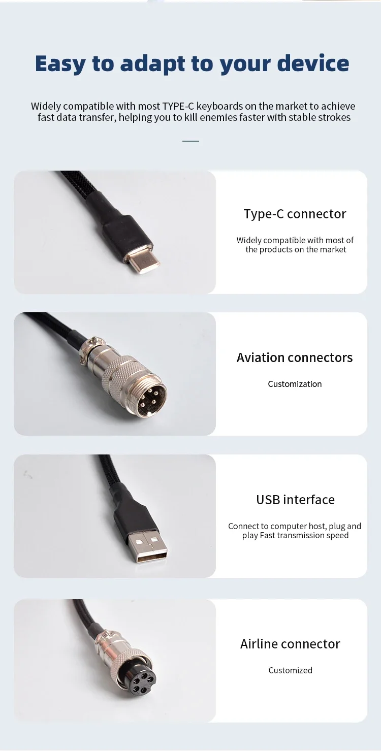 Type-C USB Port, Aviator Coili - مراجعة Gaming Keyboard Extension وسعره
