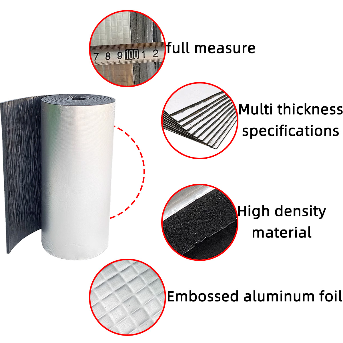 PINMOAP Car Sound Deadening Ma - مراجعة Foam Dampener Sheet وسعره