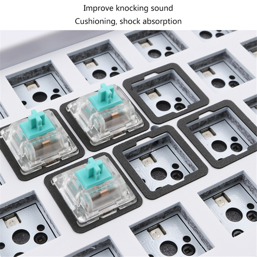 120Pcs Keyboard Switch Sound D - مراجعة Foam Dampener Sheet وسعره