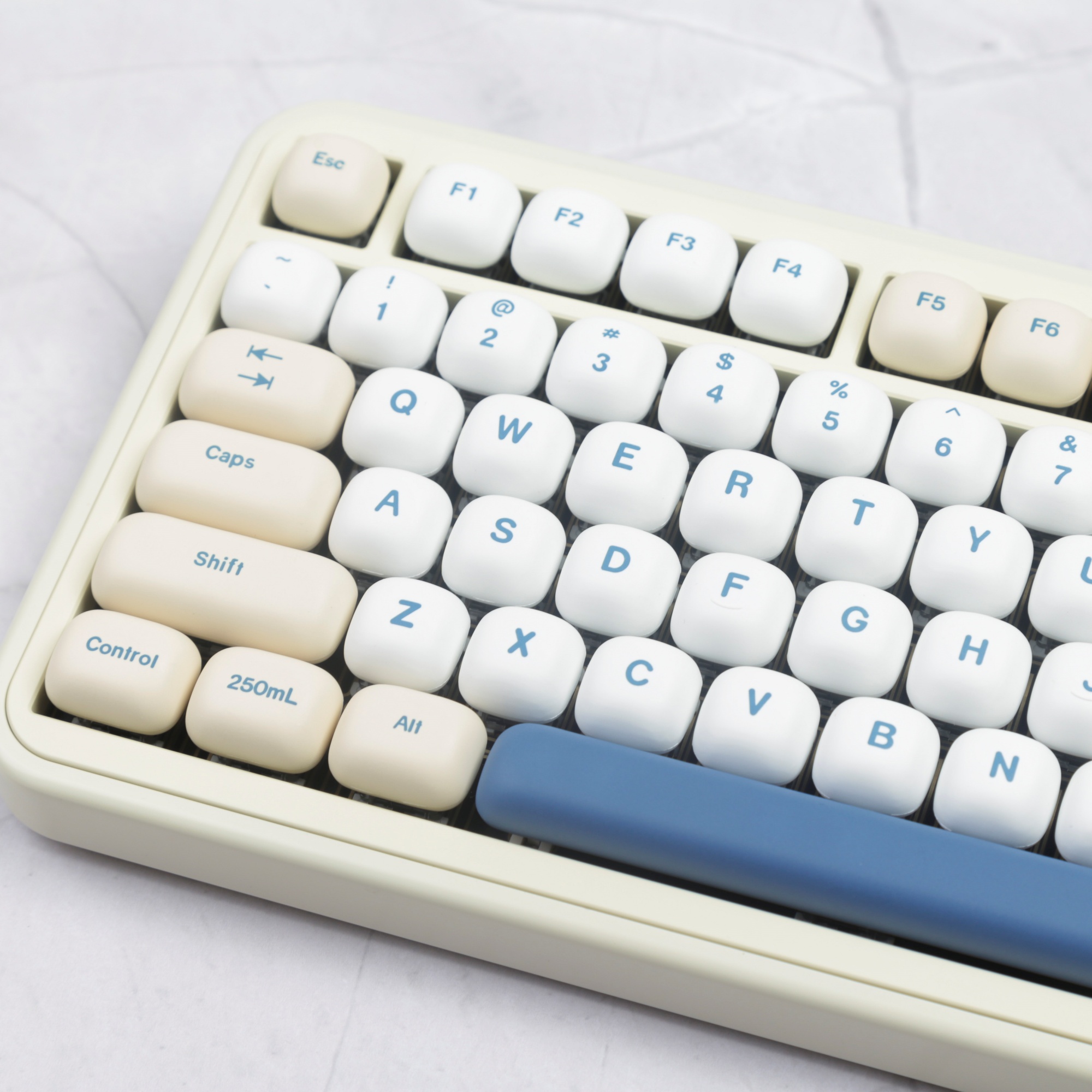 PBT Keyboard Keycap Dye Sublim - مراجعة Gaming Keyboard Ergonomic وسعره