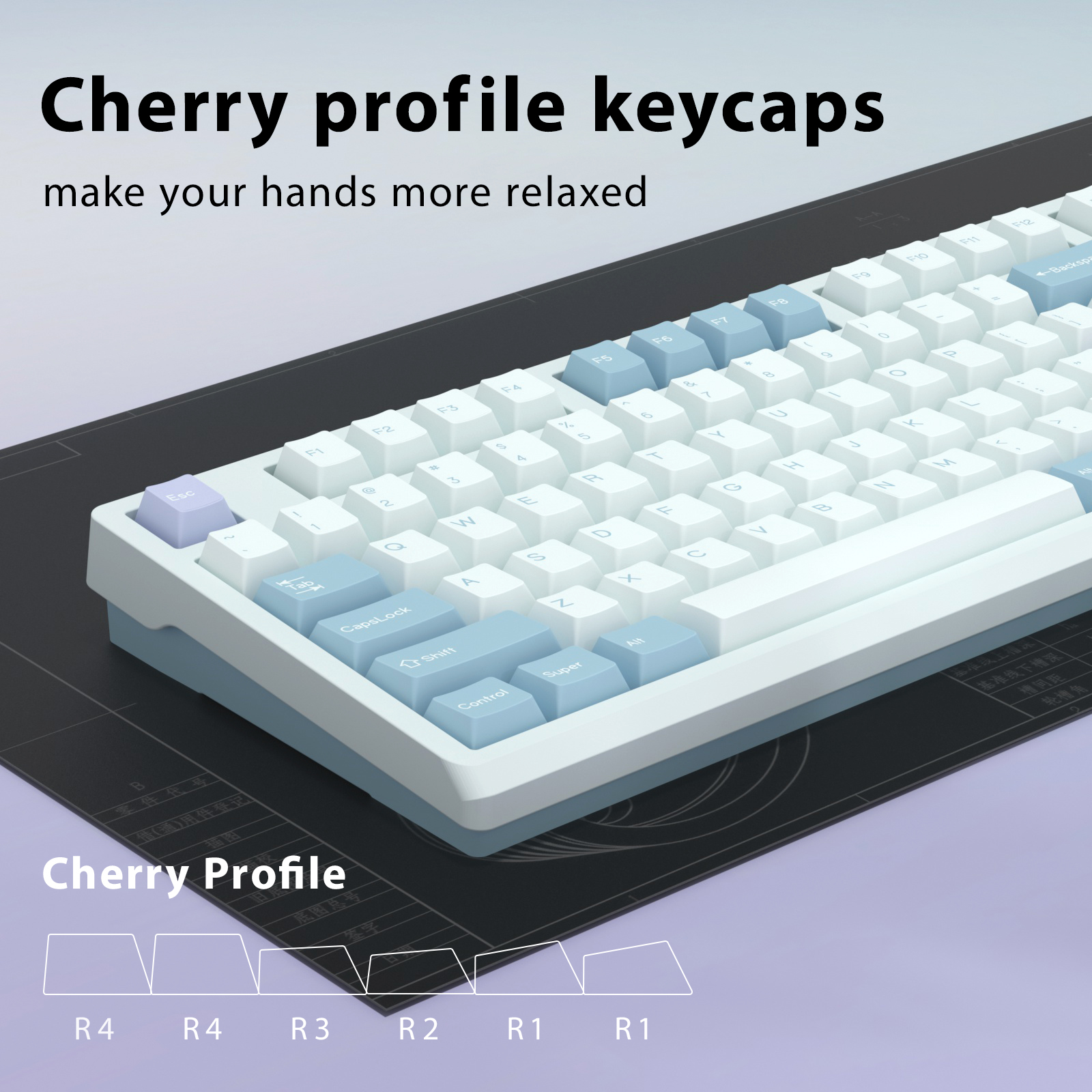 KBDiy GMK Illusion Keycap Cher - مراجعة Gaming Keyboard Extension وسعره