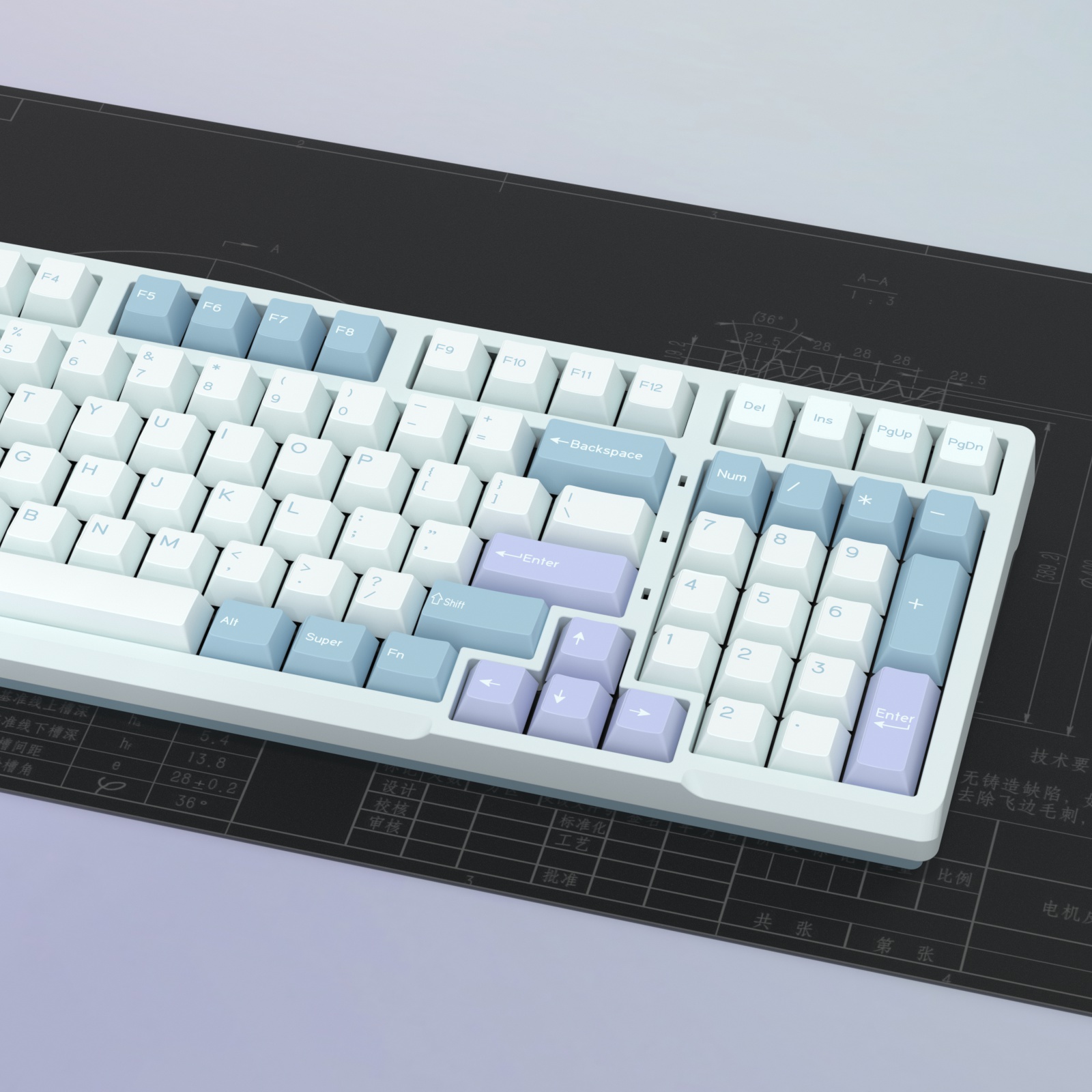 KBDiy GMK Illusion Keycap Cher - مراجعة Gaming Keyboard Extension وسعره