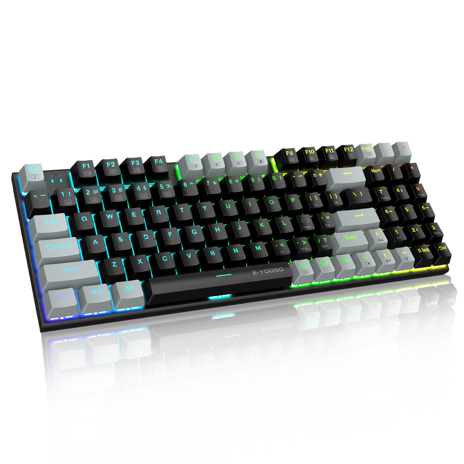 E-YOOSO Z-19 Mechanical Gaming - مراجعة Gaming Keyboard E Yooso وسعره