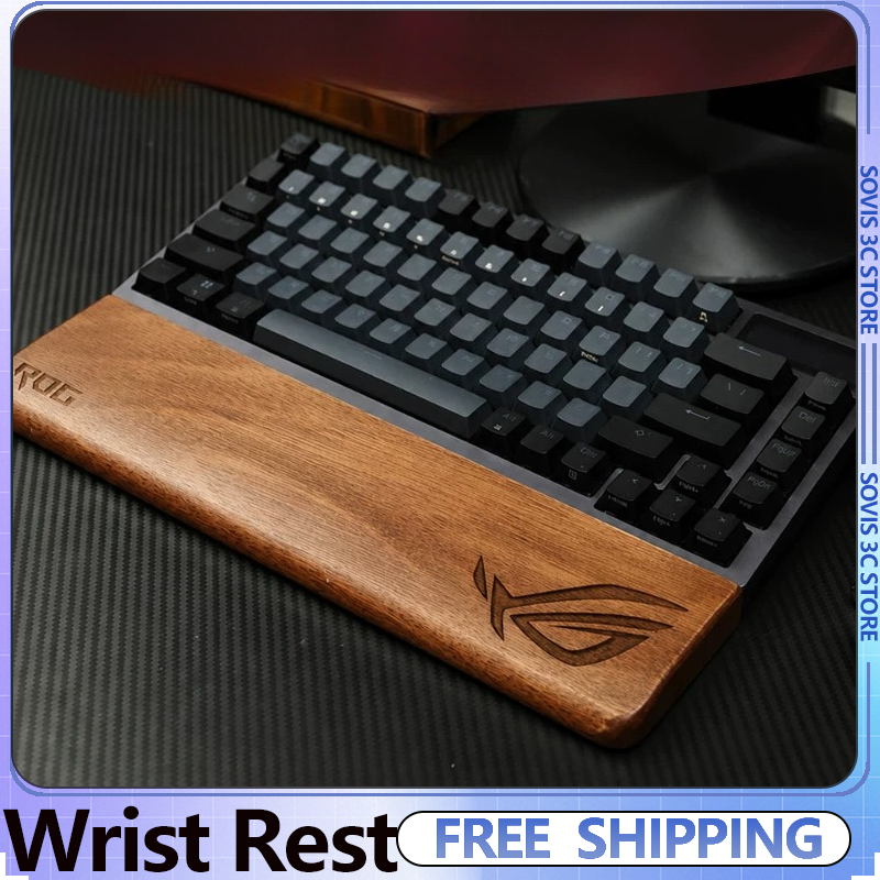 Black Walnut Keyboard Wooden W - مراجعة Gaming Keyboard Ergonomic وسعره