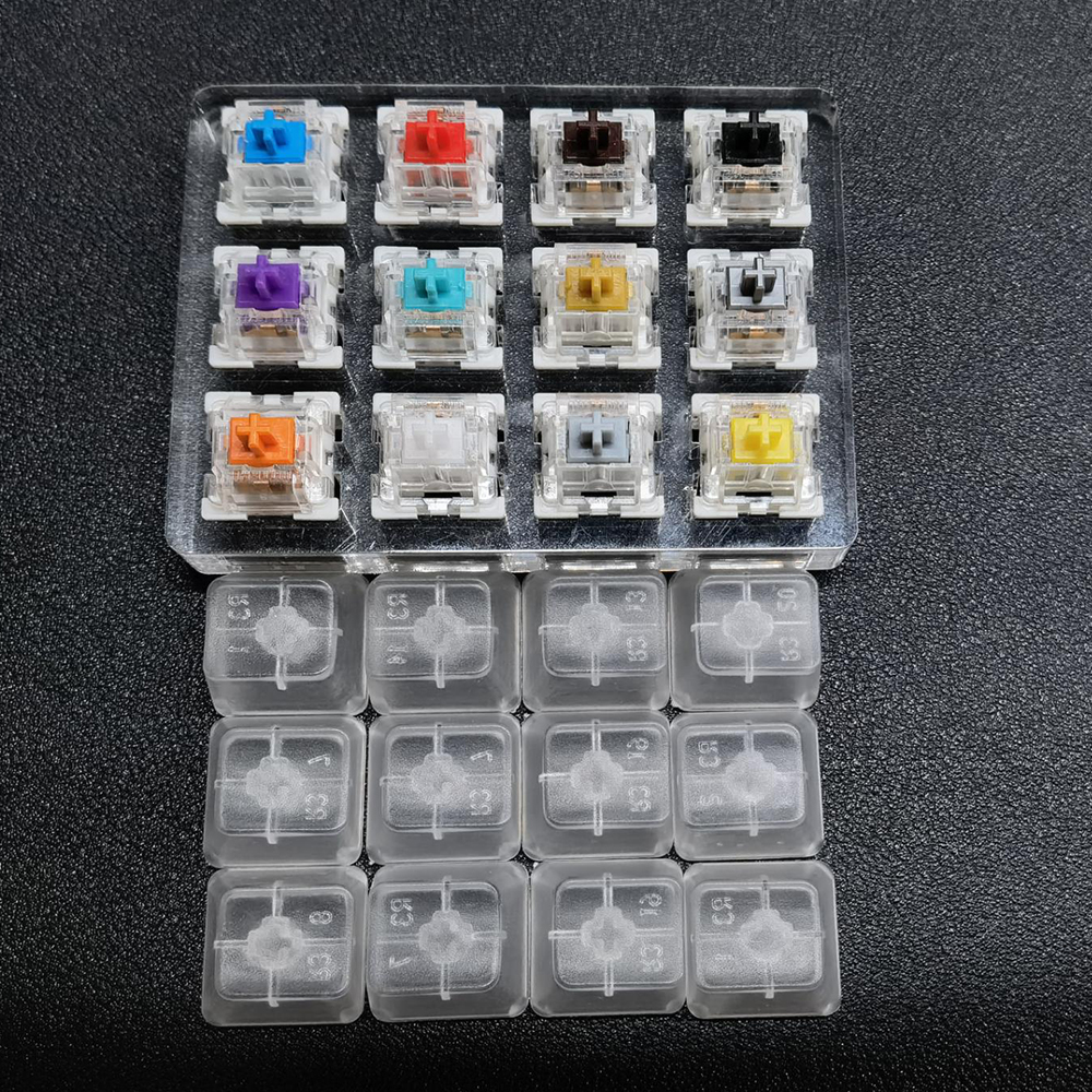 Outemu Switches Tester for Mec - مراجعة Gaming Keyboard Blue Switches وسعره