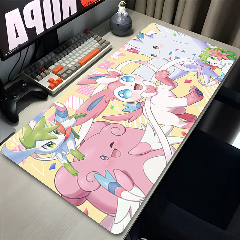Large Pink Cute Mousepad XXL G - مراجعة Gaming Keyboard Esports وسعره