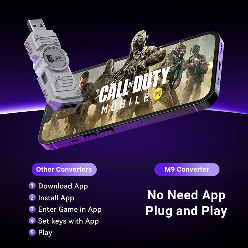 Mobile Games Converter Kit Mob - مراجعة Gaming Keyboard Half وسعره