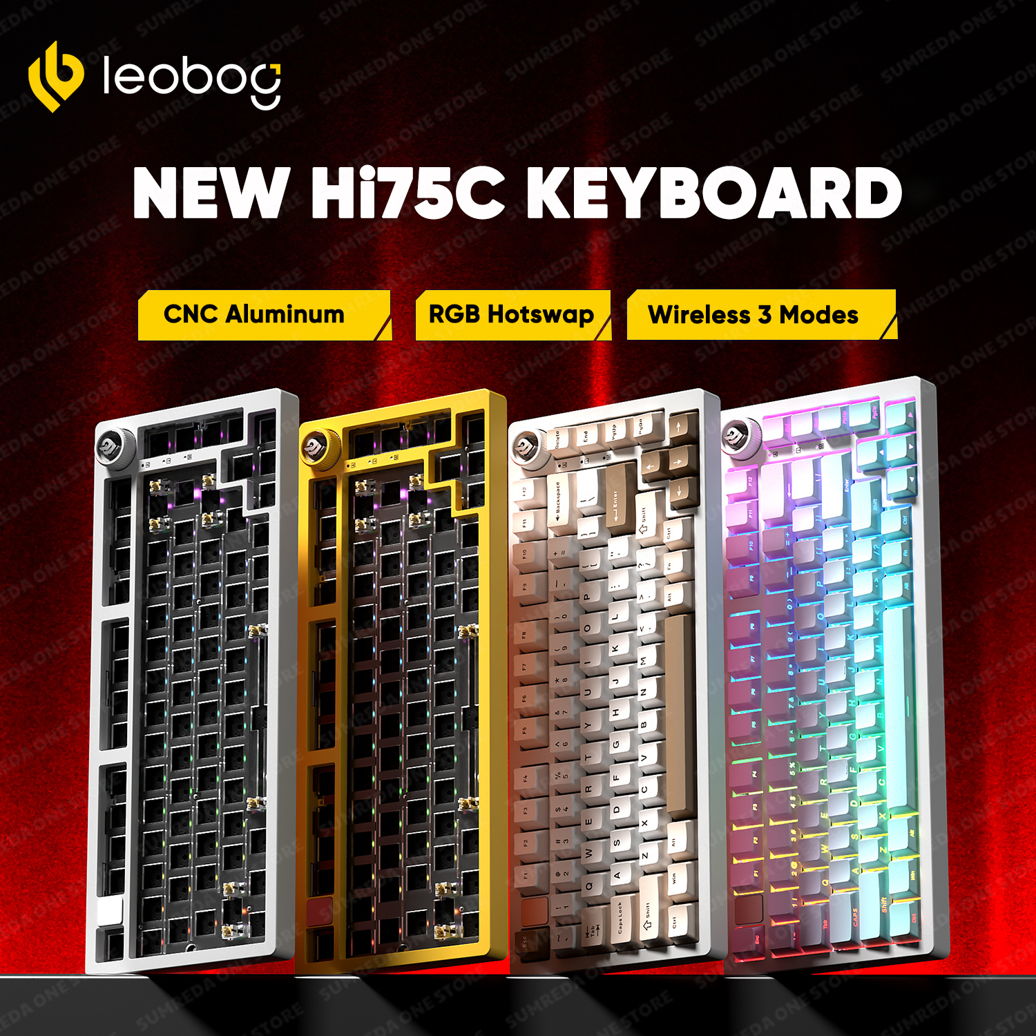 Leobog Hi75C Hi75 Hi75C Pro Al - مراجعة Gaming Keyboard Extension وسعره