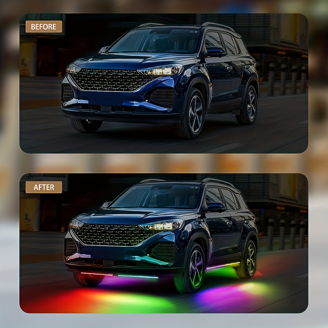 RGB Flexible Car Underglow Lig - مراجعة Rgb Underglow Strip وسعره