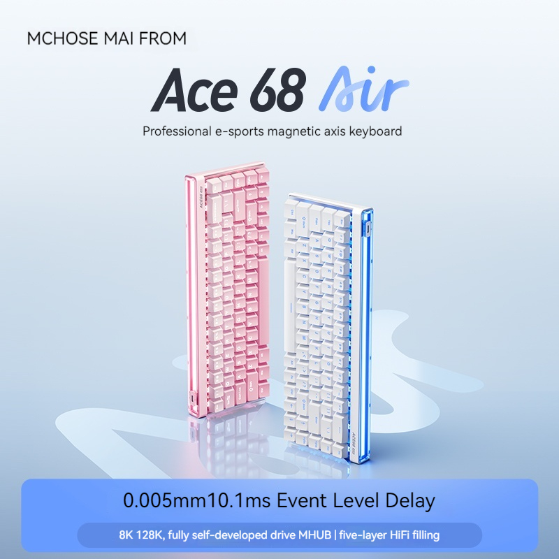 Mchose Ace68 Air Magnetic Axis - مراجعة Gaming Keyboard Esports وسعره