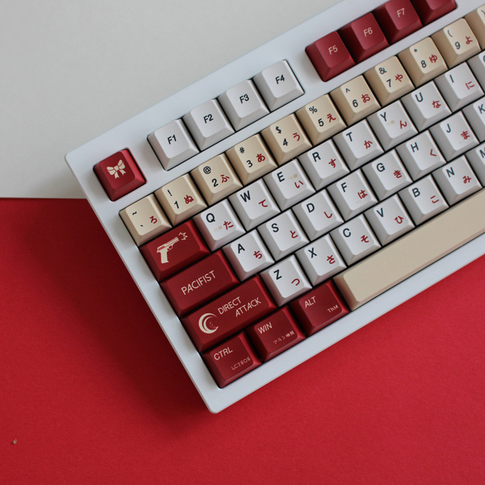 Lycoris Recoil Anime PBT Keyca - مراجعة Gaming Keyboard Ergonomic وسعره