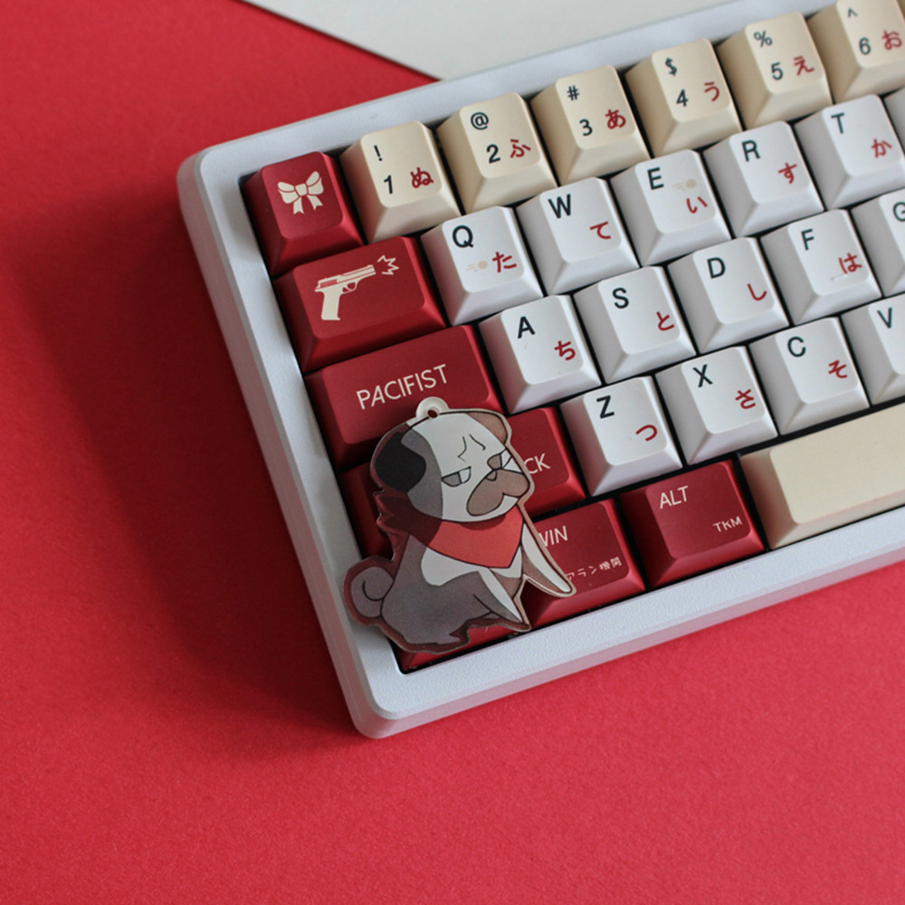 Lycoris Recoil Anime PBT Keyca - مراجعة Gaming Keyboard Ergonomic وسعره